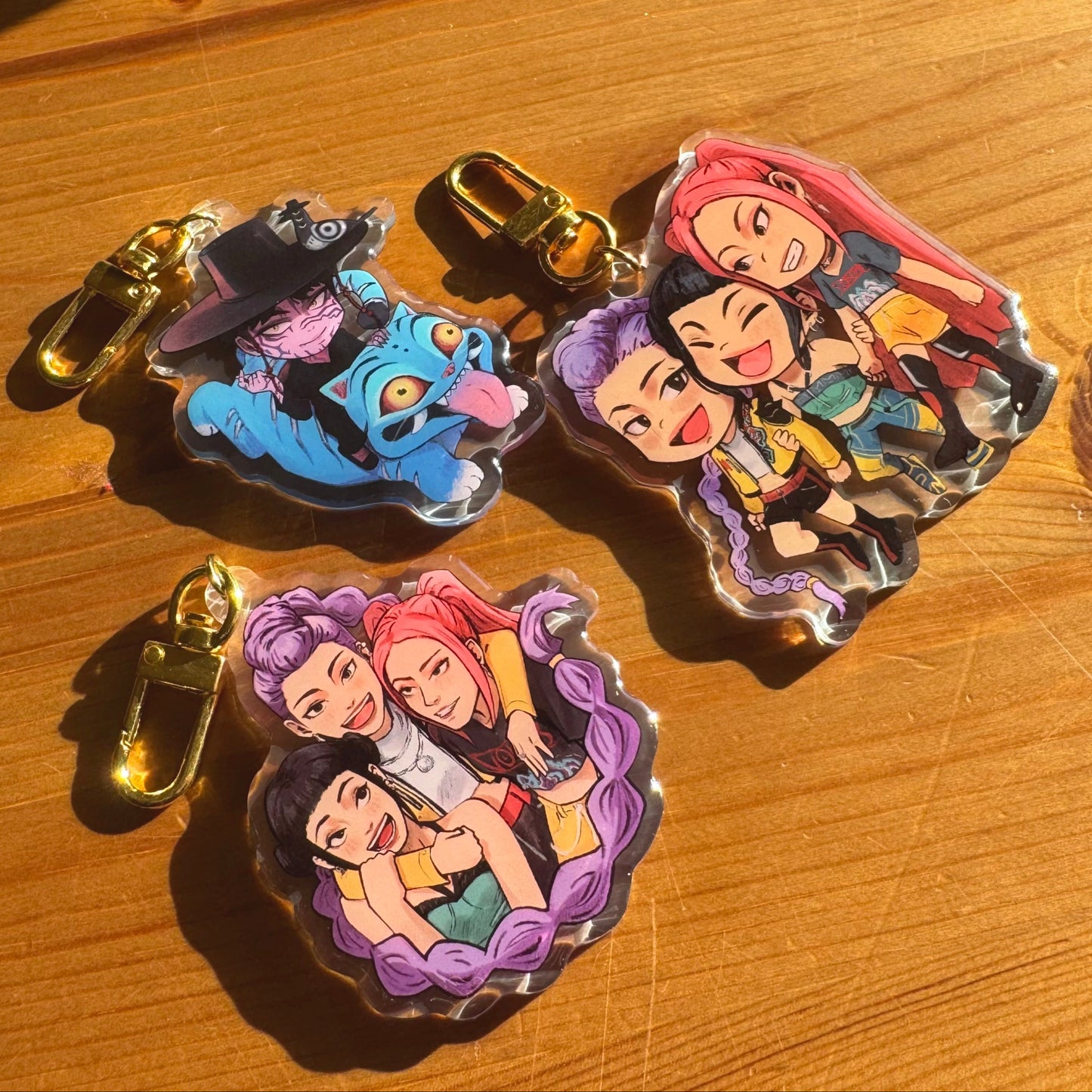 Kpop Demon Hunters Keychains