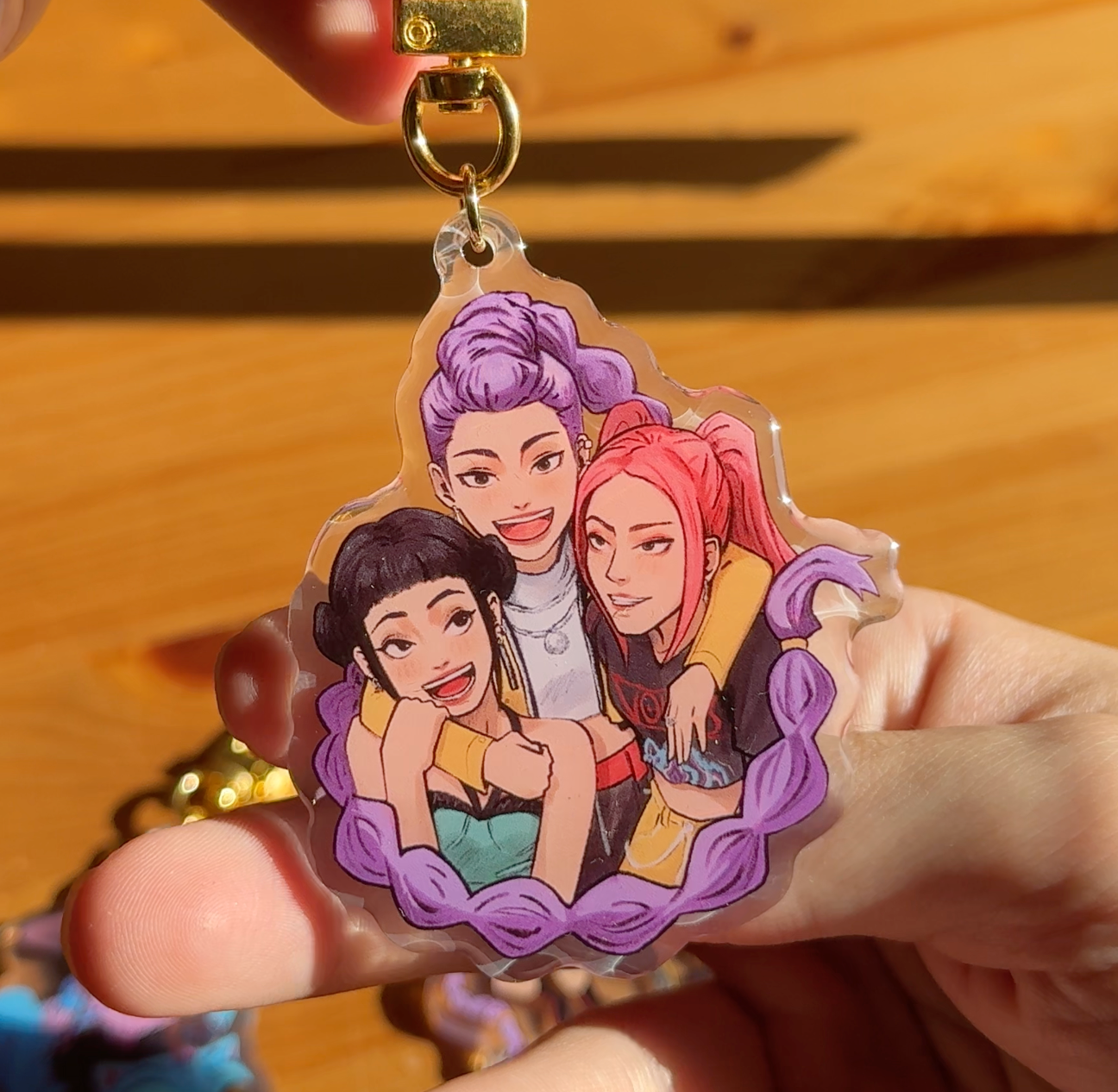 Kpop Demon Hunters Keychains