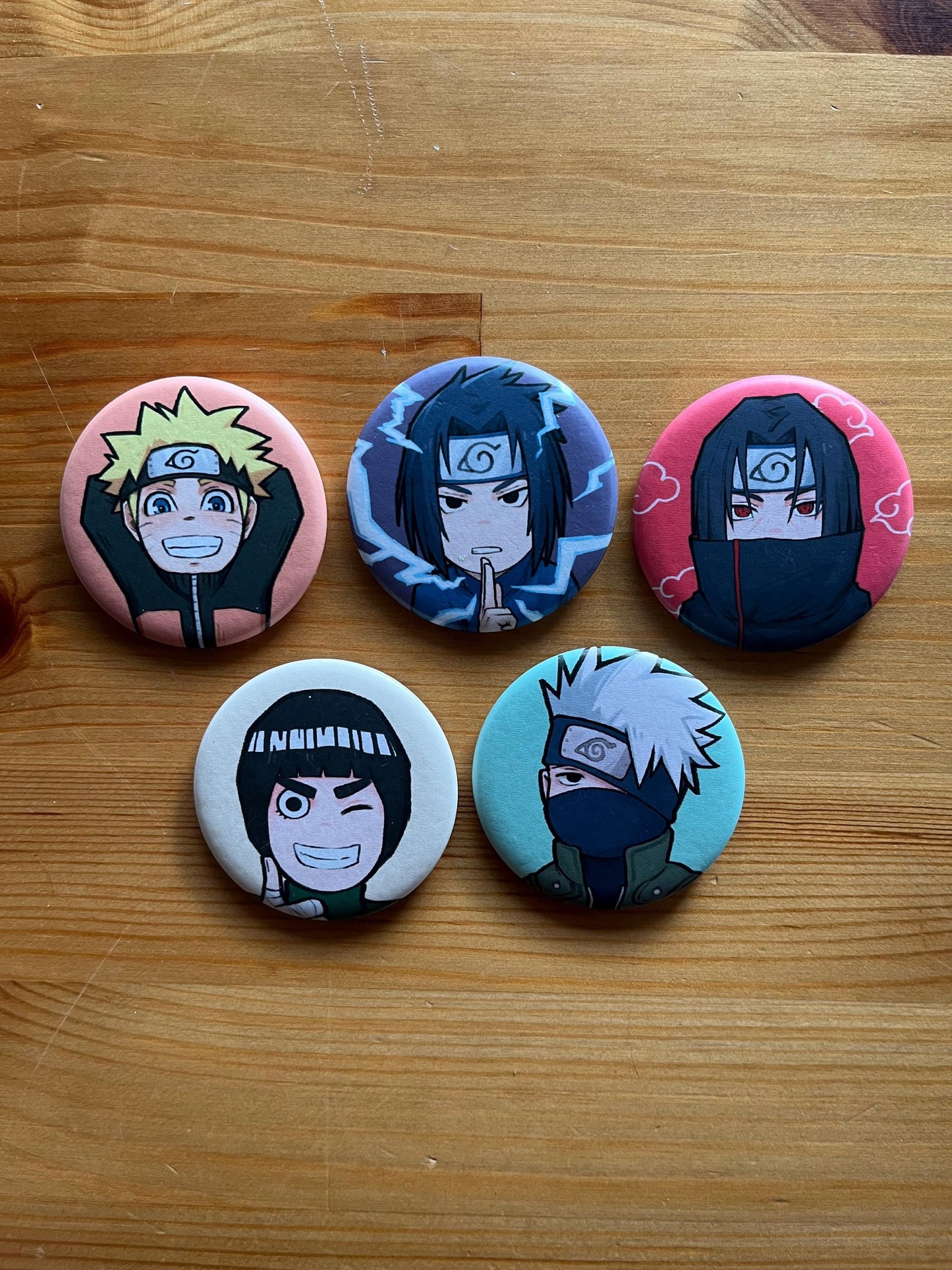 Naruto Buttons