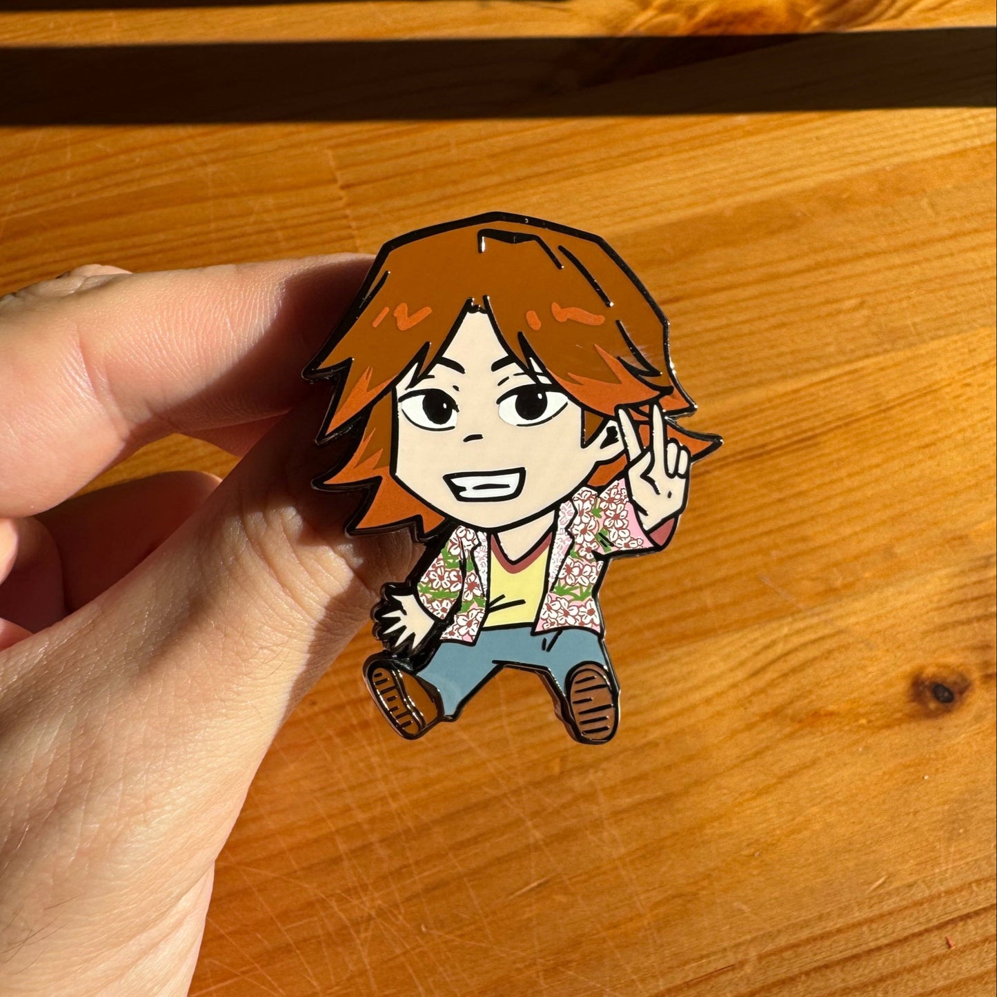 Daisuke Emaille Pin