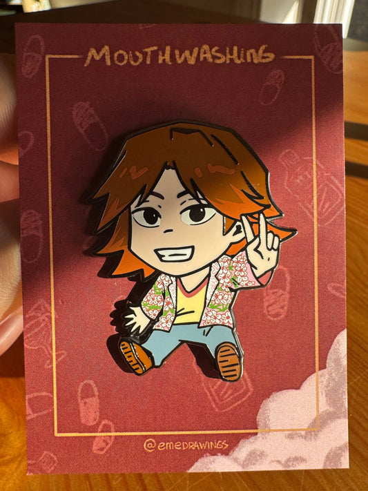 Pin de esmalte de Daisuke