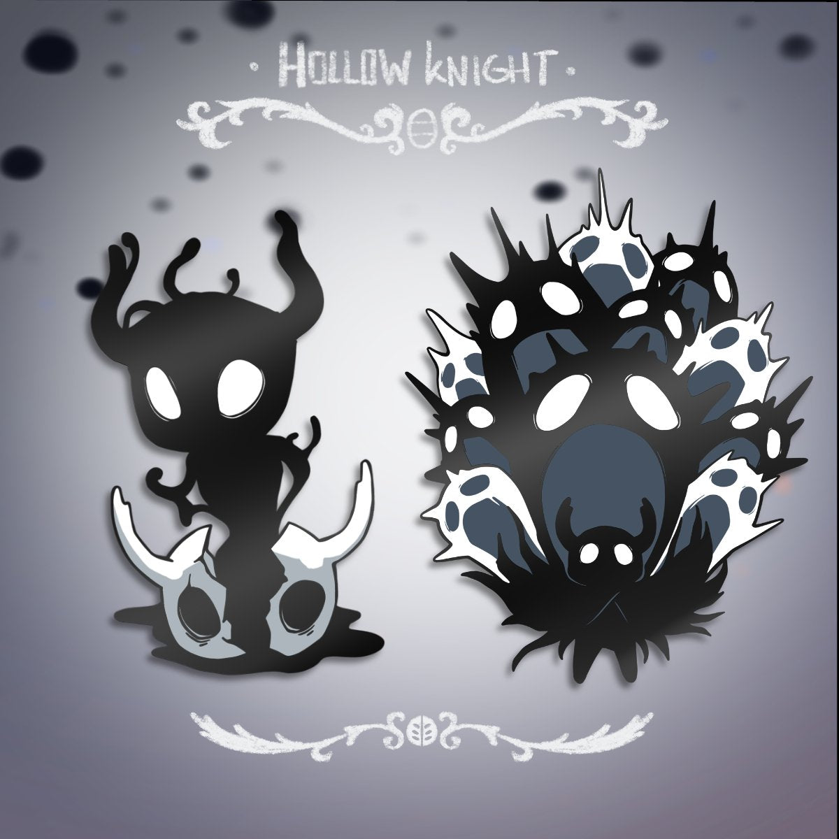 [Early Bird] Pedido anticipado de pines de esmalte de Hollow Knight
