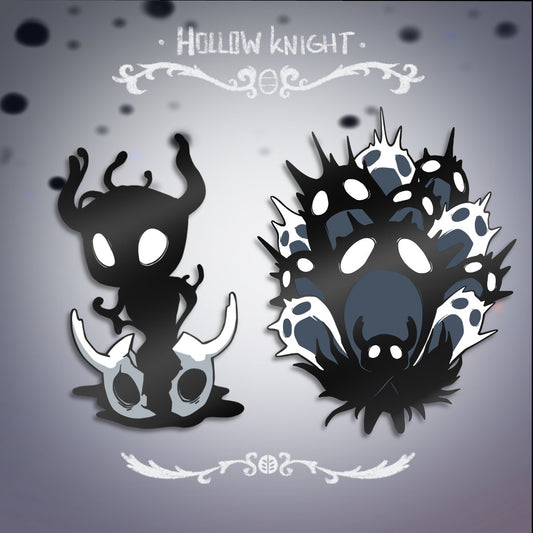 [Early Bird] Hollow Knight Enamel Pins Preorder