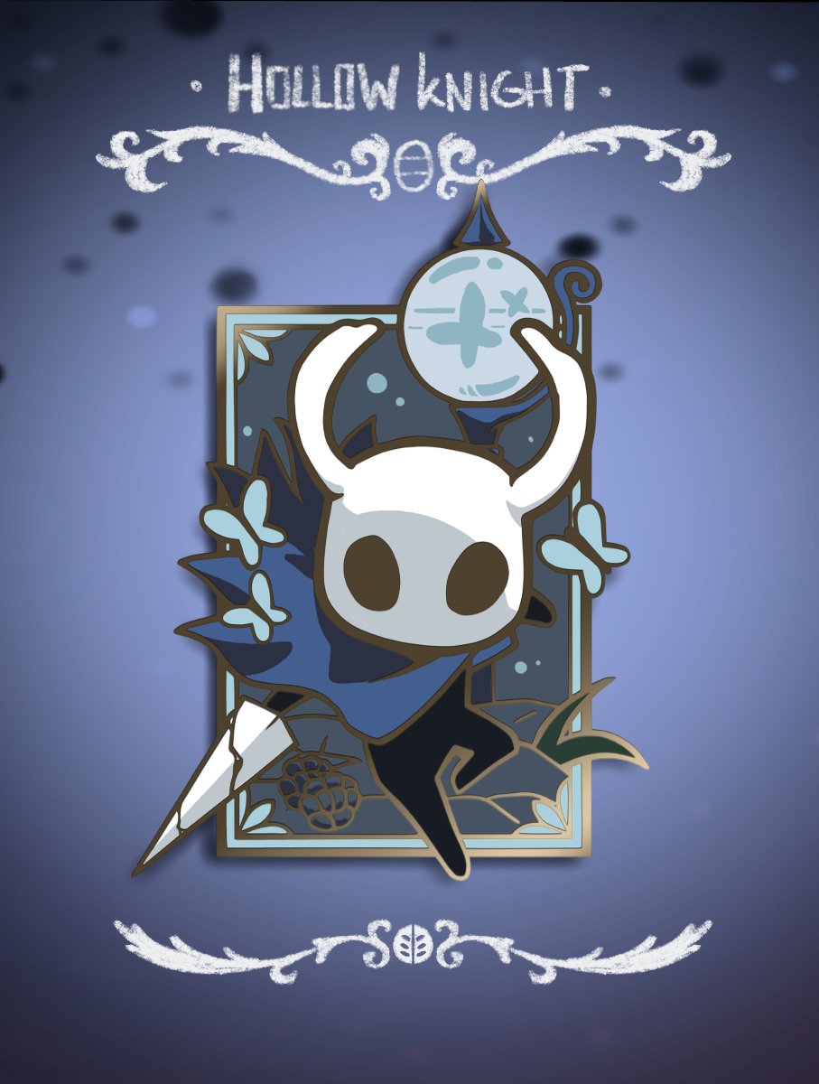 [Early Bird] Pedido anticipado de pines de esmalte de Hollow Knight