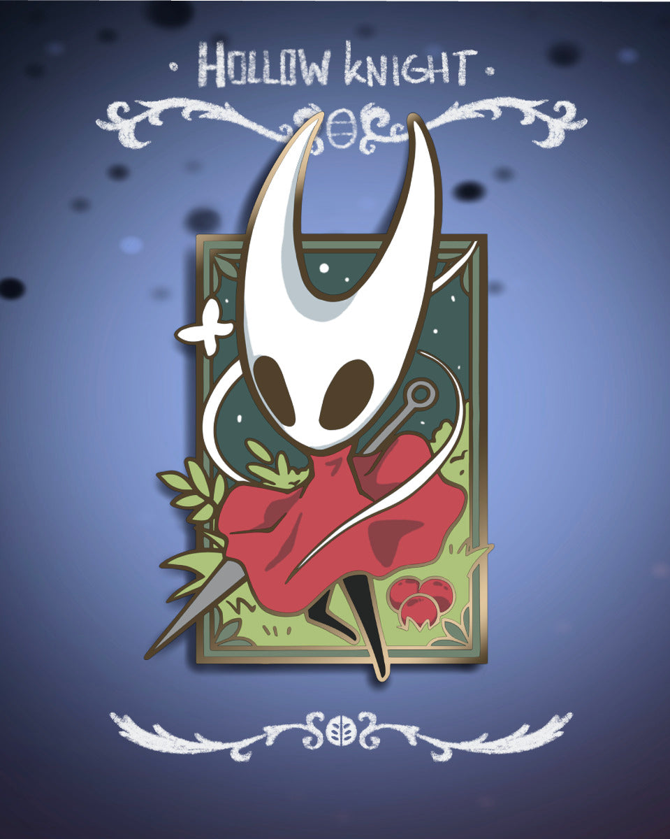 [Early Bird] Pedido anticipado de pines de esmalte de Hollow Knight