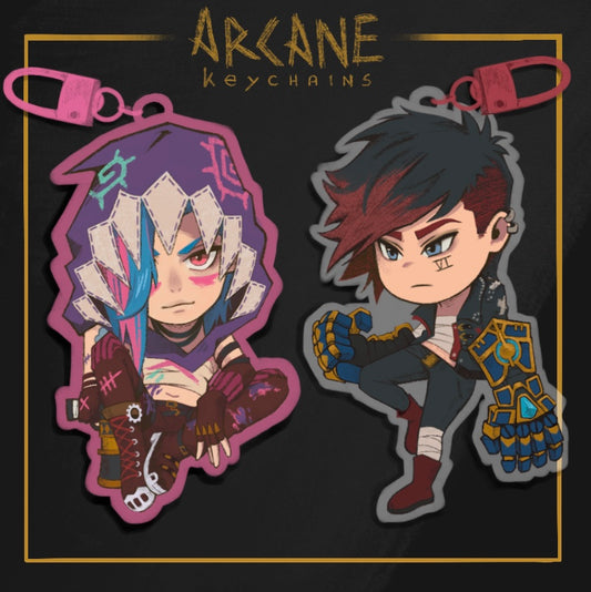 Jinx & Vi S2 Acrylic Charm [Preorder]