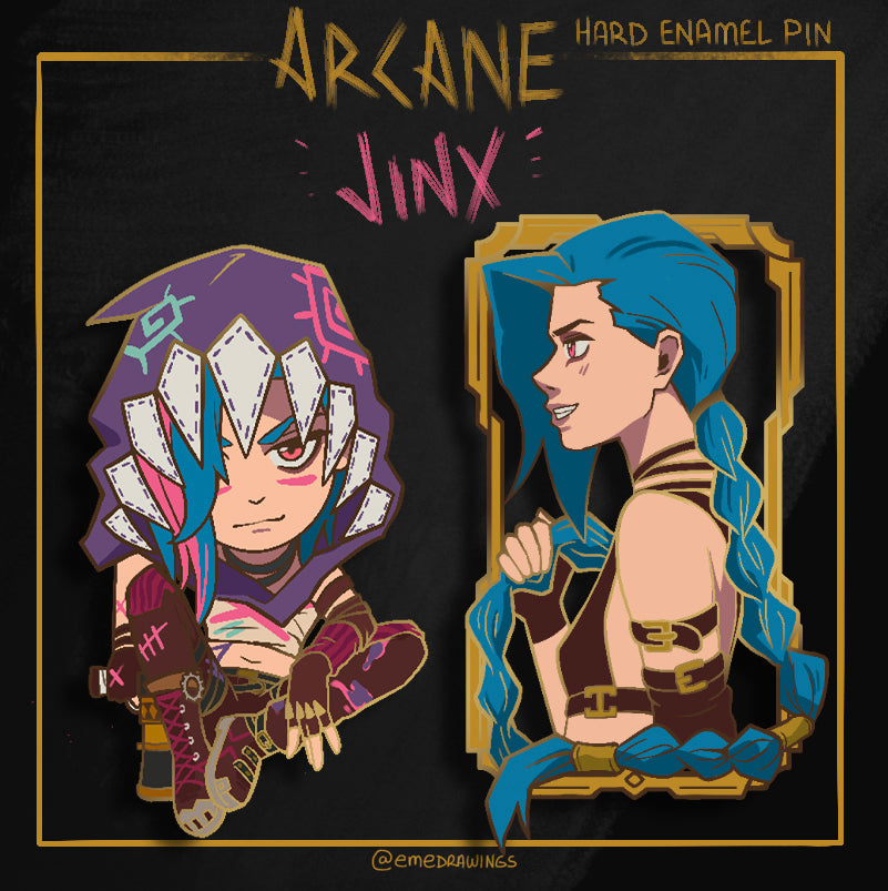 Jinx Enamel Pin - [Preorder]