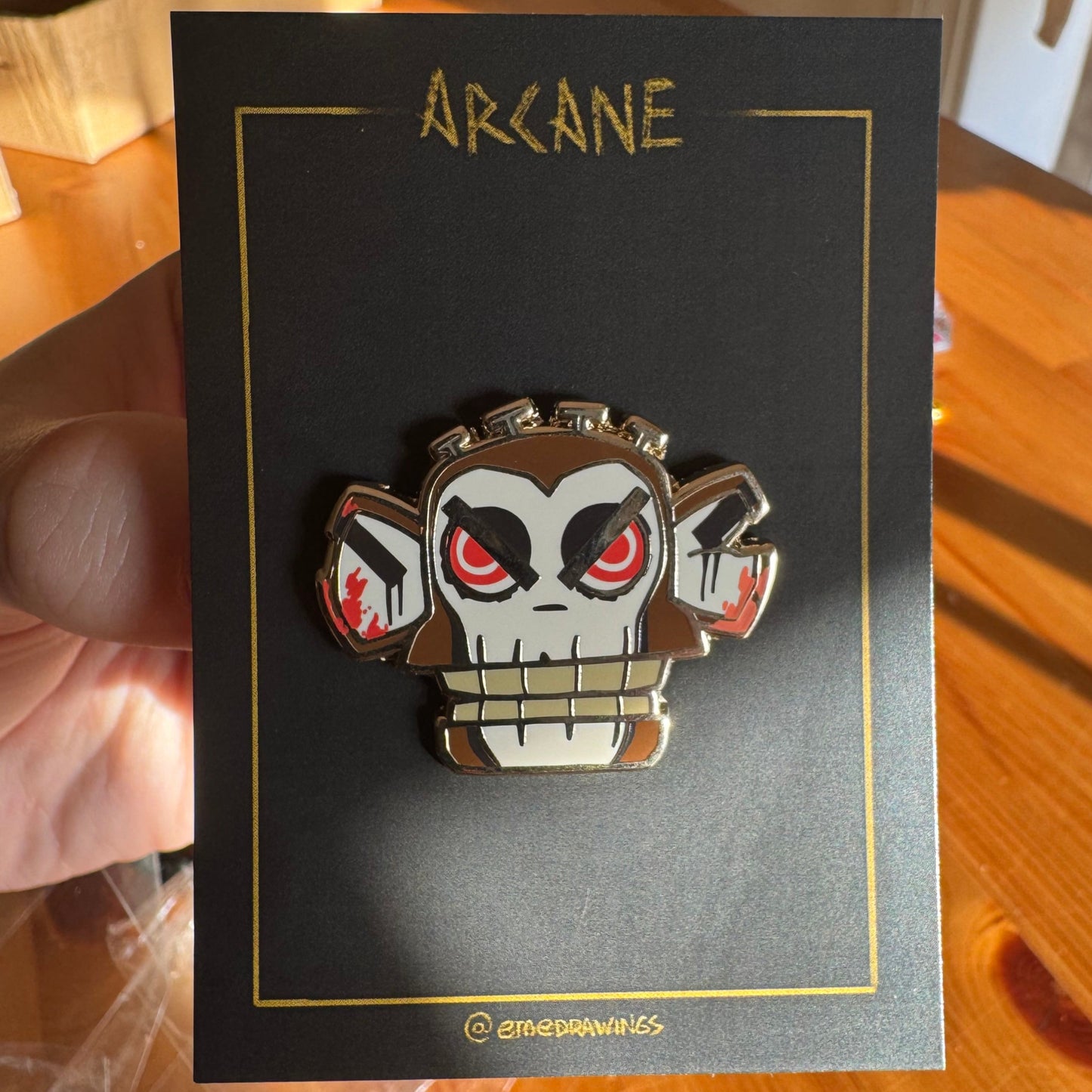 Monkey Enamel Pin - [Preorder]