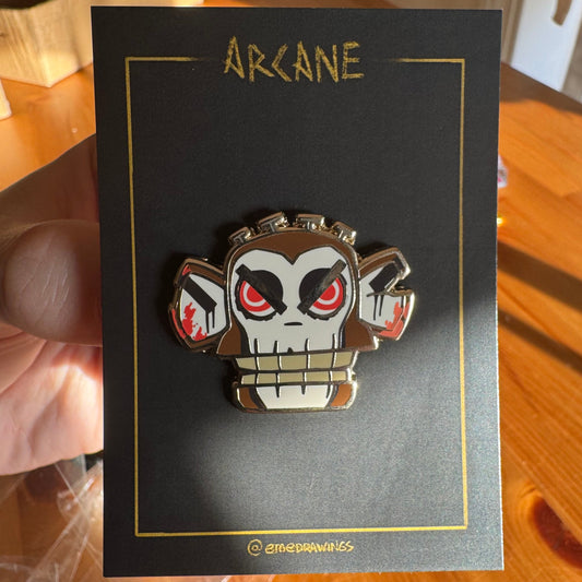 Monkey Enamel Pin - [Preorder]