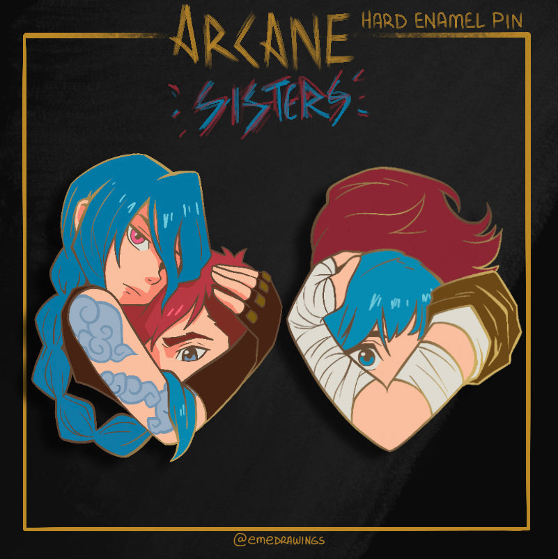 Sisters Enamel Pin - [Preorder]