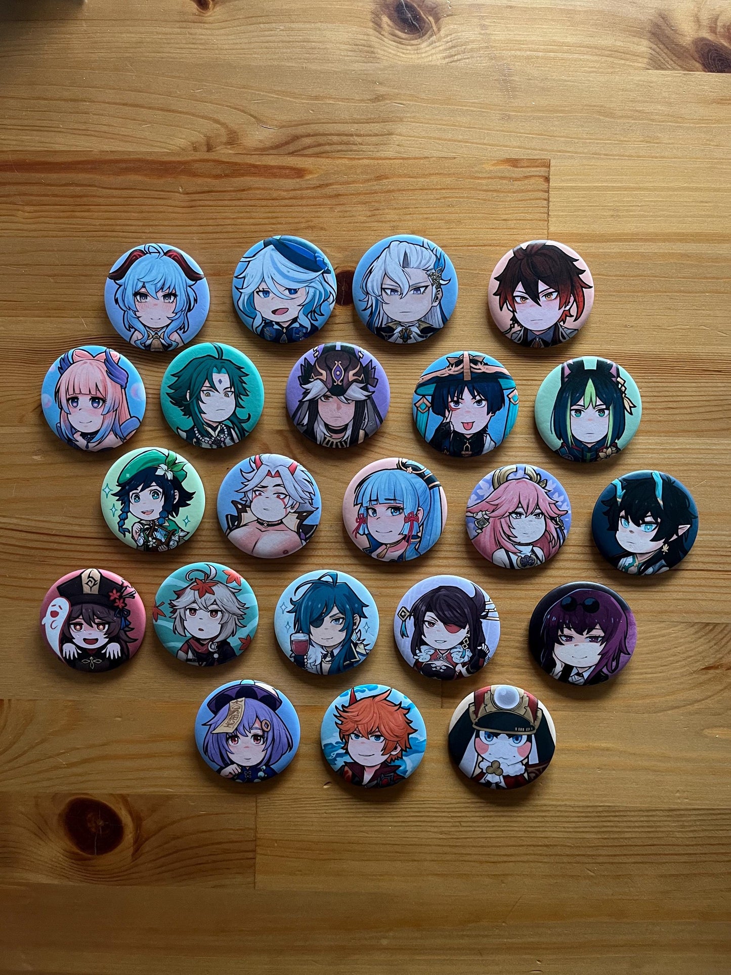 Genshin Impact & Honkai Star Rail | Chapas