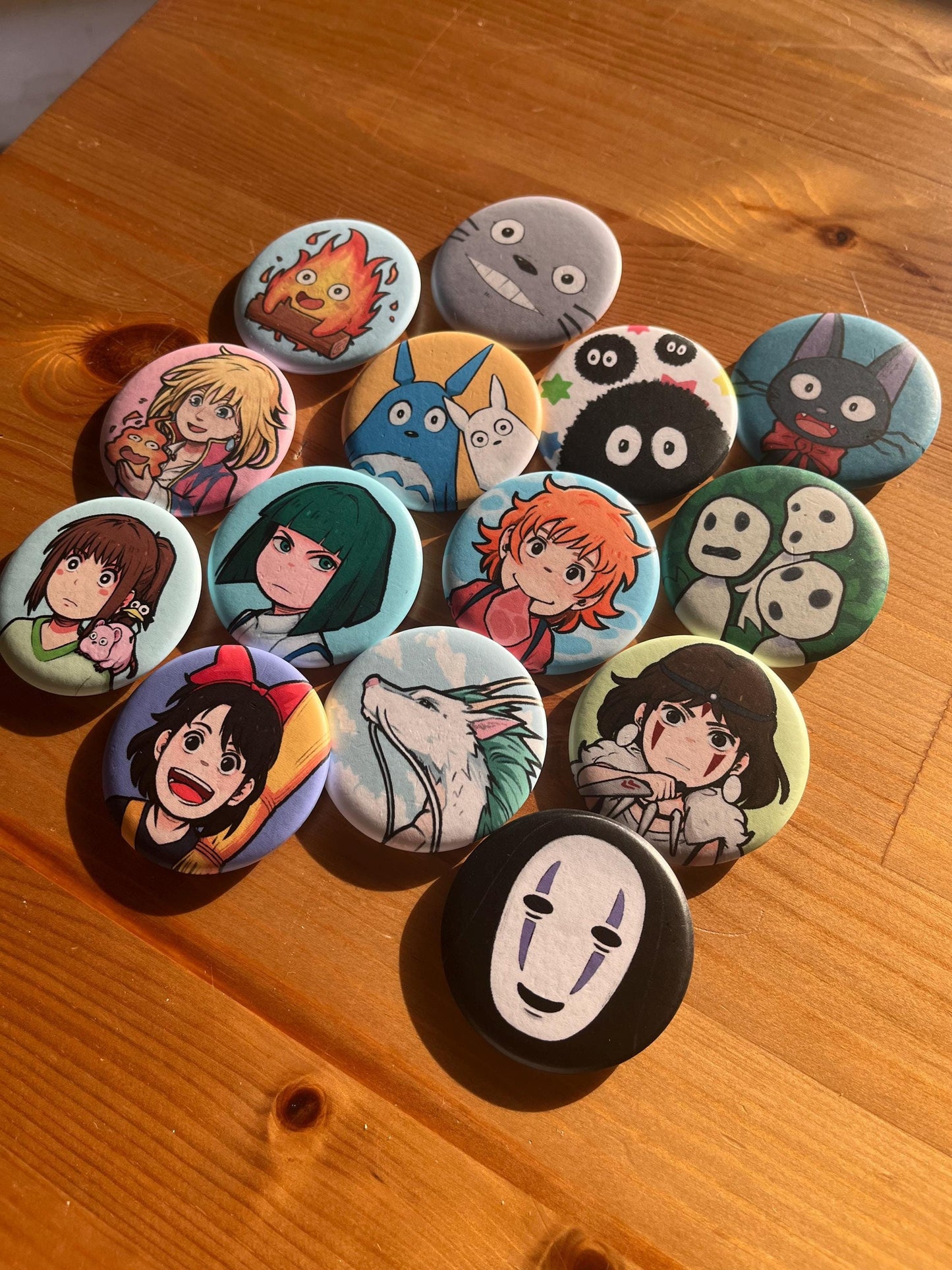 Ghibli Buttons