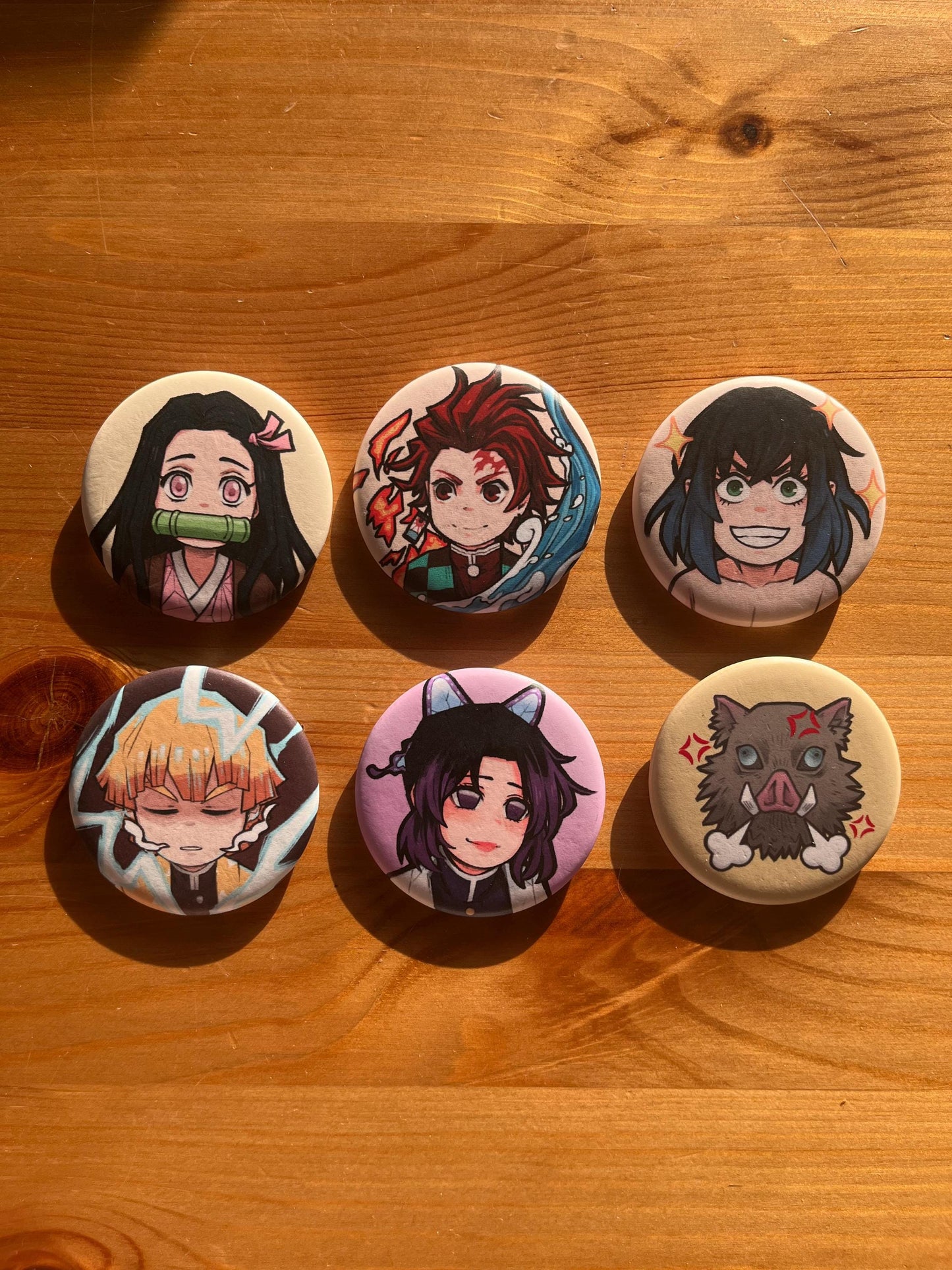 Kimetsu no Yaiba Buttons