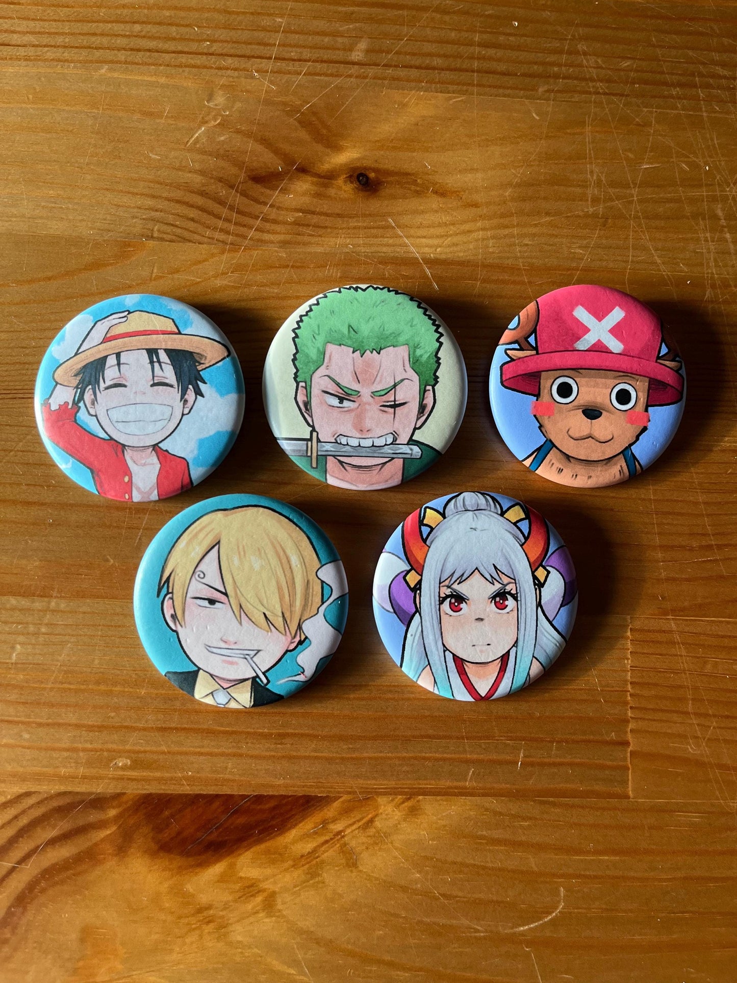 One Piece Buttons