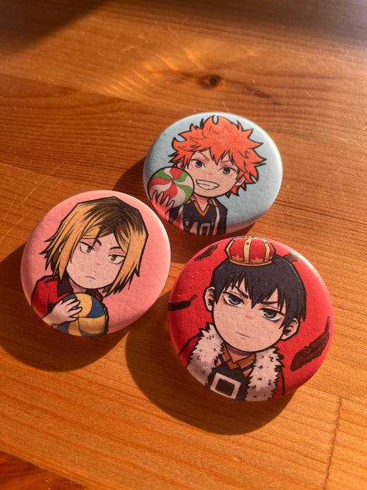 Haikyuu Buttons