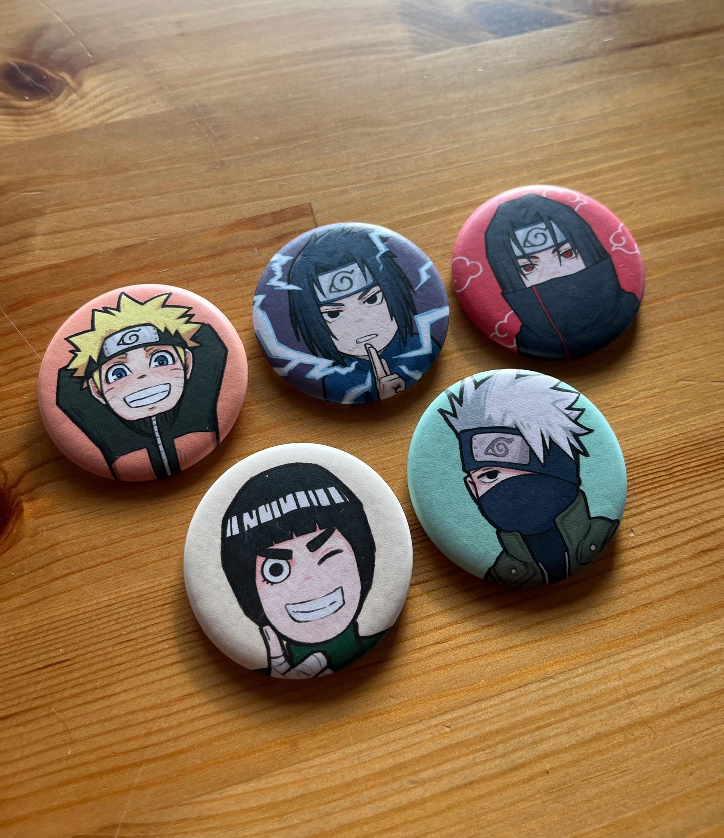 Naruto Buttons