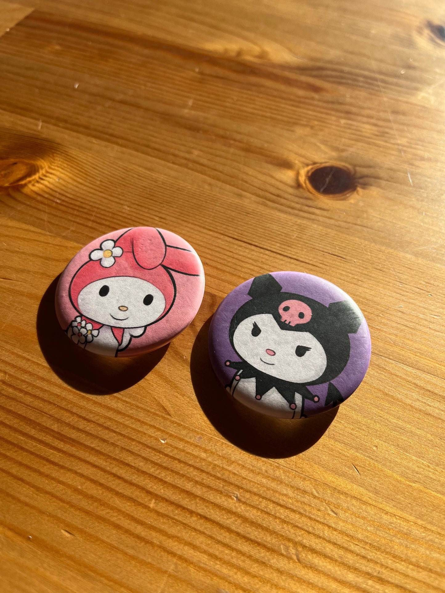 Kuromi & My Melody | Chapas