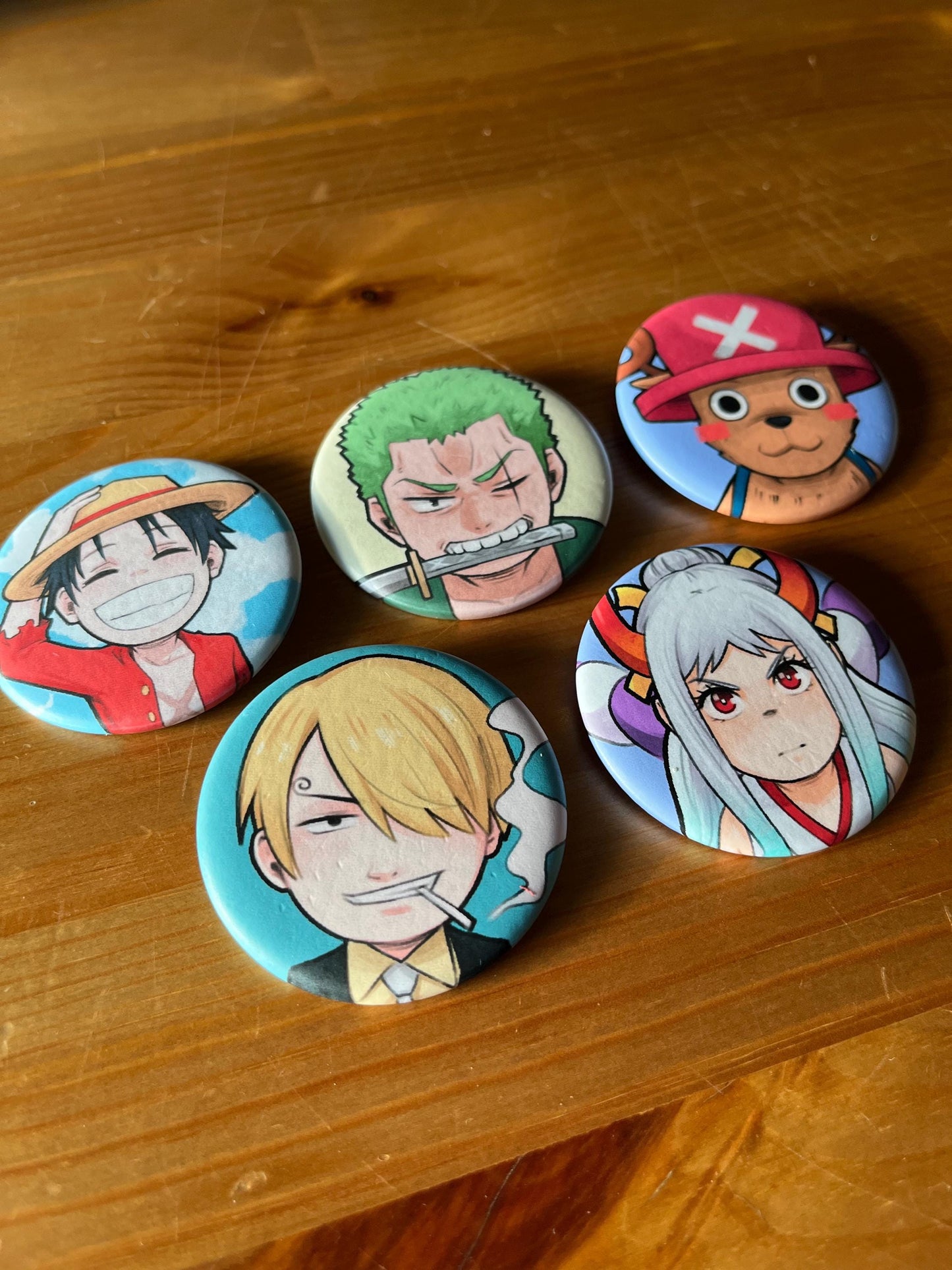 One Piece Buttons