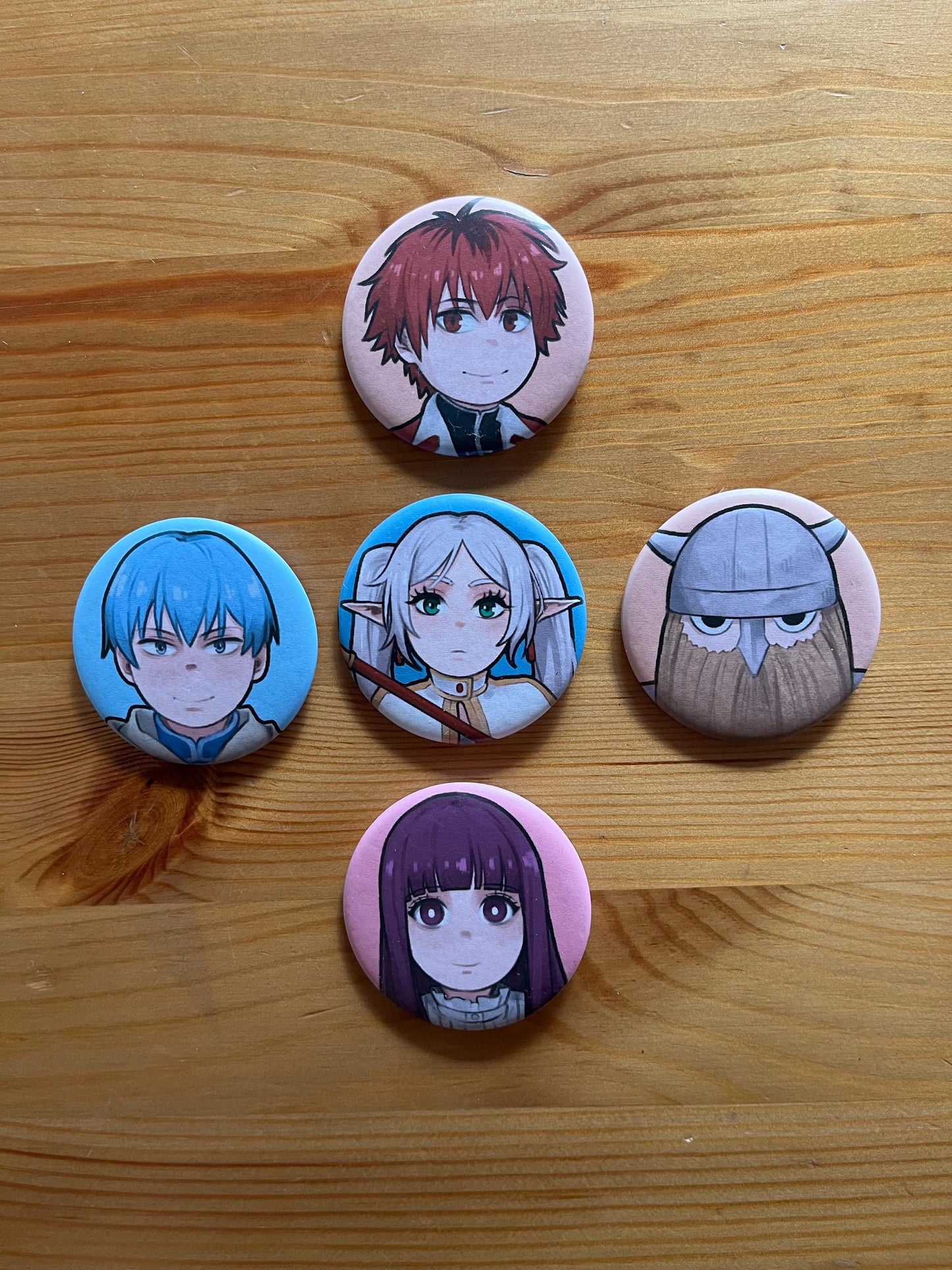 Frieren Buttons