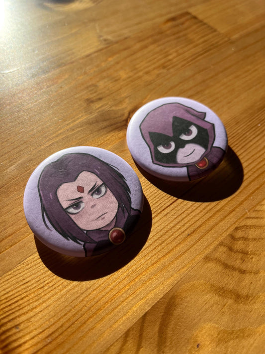 Raven - Teen Titans | Chapas